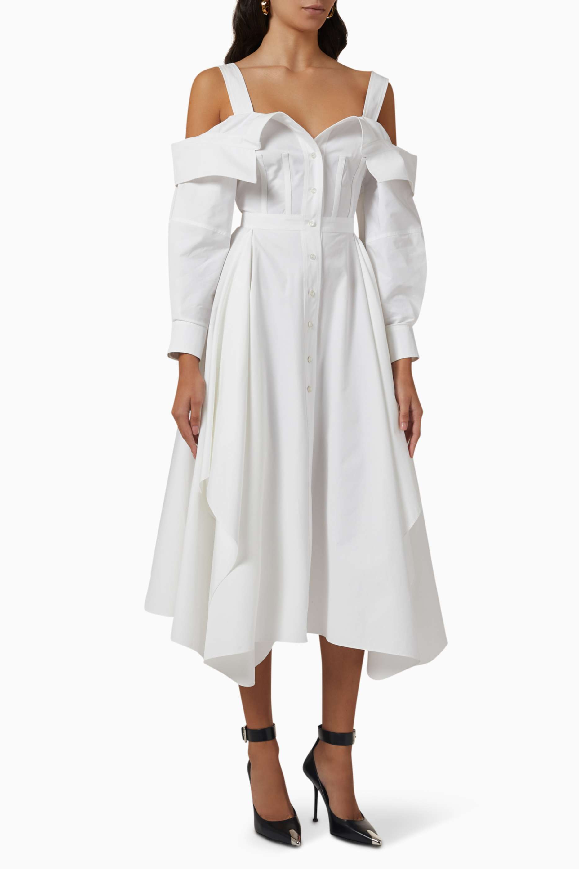 Alexander mcqueen shirt dress online