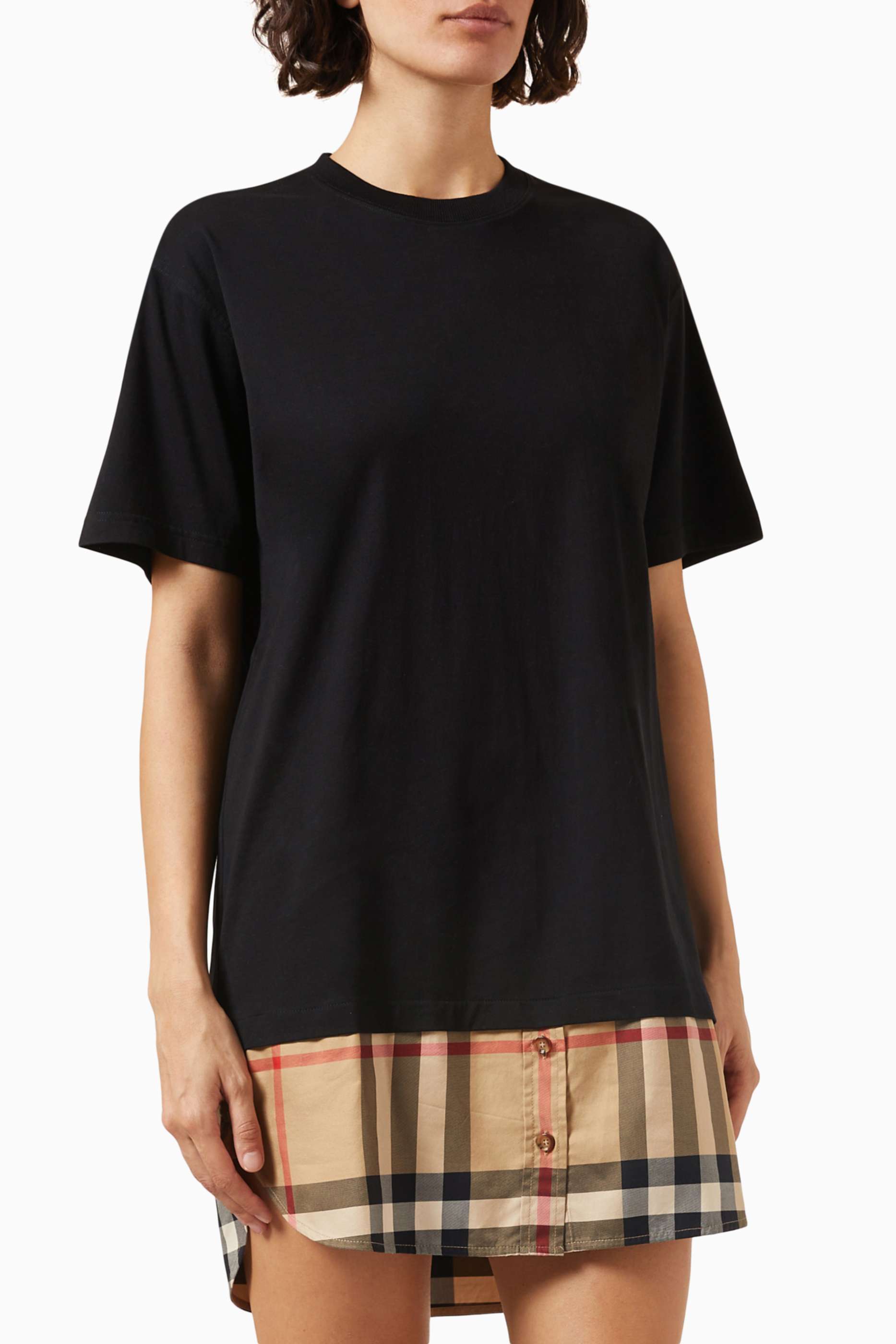 Burberry t shirt dress on sale