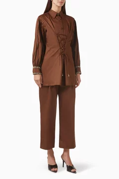 Brown