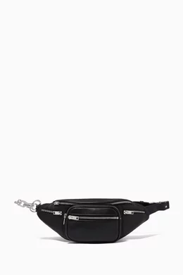 Buy Alexander Wang Black Attica Fanny Pack in Nappa for Women in