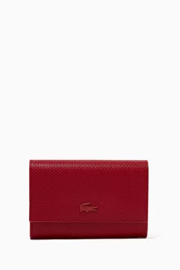 Lacoste red purse hot sale