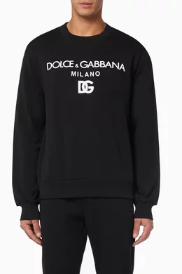 Arriba 30+ imagen dolce and gabbana black sweatshirt
