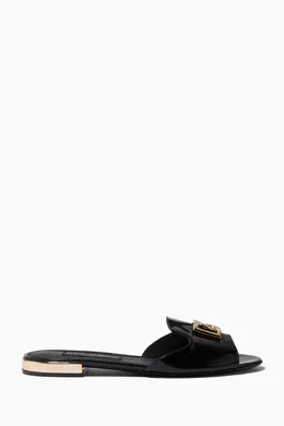 Dolce and gabbana flat sandals new arrivals