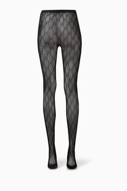 Black interlocking gucci outlet tights