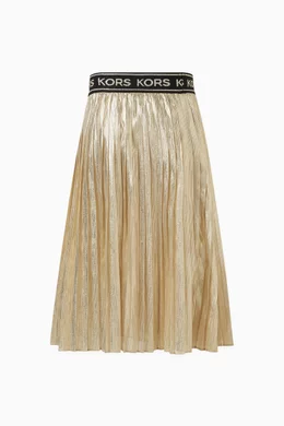 Michael kors discount skirts gold