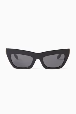 Burberry cat eye sunglasses discount