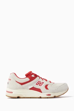 Buy Kith Neutral x New Balance 1700 Toronto Sneakers in Leather