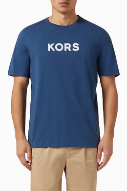 Michael kors t hot sale shirt mens blue