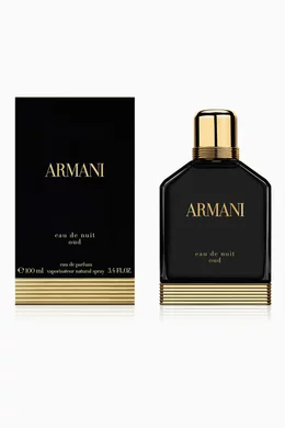 Buy Armani Beauty Colourless Armani Eau de Nuit Oud Eau de Parfum 100ml For Men Online Ounass Qatar