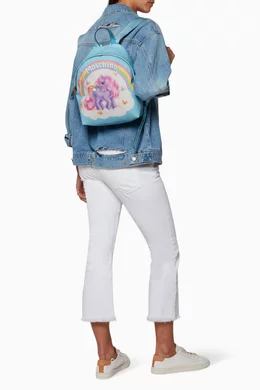 Buy Moschino Blue Blue My Little Pony Backpack For Women Online Ounass Qatar