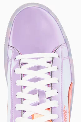 Buy Puma Purple Lilac Basket Candy Princess Sneakers For Women Online Ounass Qatar