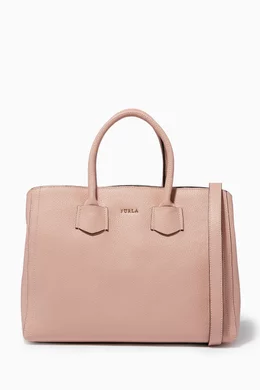 Buy Furla Neutral Moonstone Pink Alba Tote Bag For Women Online Ounass Qatar