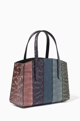 Buy Coach Multicolour Multi-Coloured Ombré Snakeskin Charlie Tote
