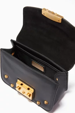 Buy Furla Black Metropolis Amoris Mini Cross Body Bag For Women Online Ounass Qatar