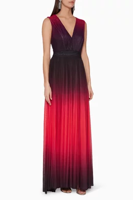 Buy Tadashi Shoji Pink Ombré Gown For Women Online Ounass Qatar