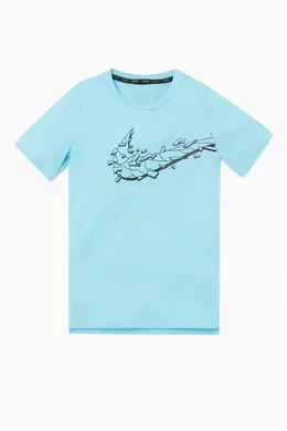 Buy Nike Blue Breathe Hyperdry T-Shirt For Boys Online Ounass Qatar