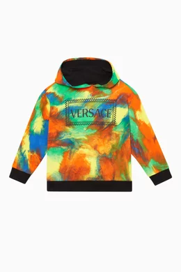 Versace tie dye sweatshirt hot sale