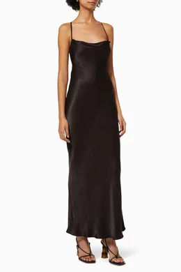 shona joy giselle cocktail midi dress Buy Black For Women Online Seaside Treasure Striped Tank Satin LowStock:44226636644403 Size:M (Misses 8-10) Midweight satin fabric with