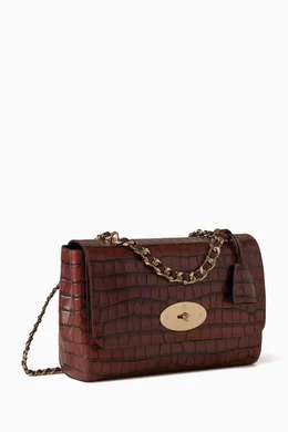 Mulberry lily oxblood croc 2025