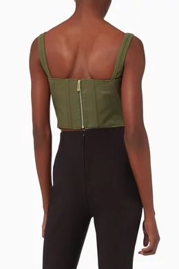 white christmas dresses Dion Lee Denim Inverse Utility Corset (For Hire) – EKOLUV
