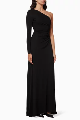 Halston dresses the bay top