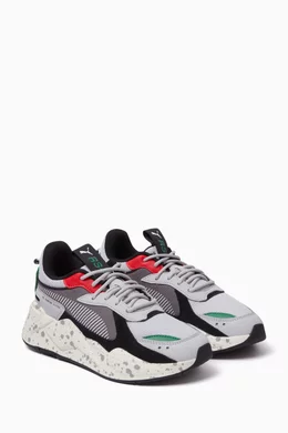 Buy Puma Grey Junior RS X Street Punk Sneakers in Mesh For Boys Online Ounass Qatar