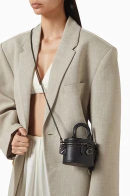 Buy Coach Black Trail 12 Crossbody Bag in Leather For Women Online Ounass Qatar