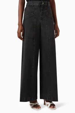 Buy Sea New York Black Velma Jeans in Denim For Women Online