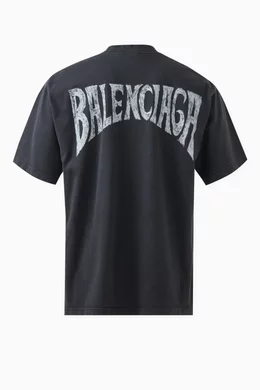 Balenciaga Paris Tropical T-Shirt Medium Fit | Saks Fifth Avenue