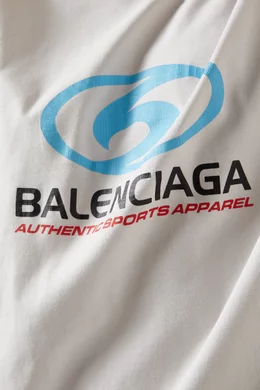 ★BALENCIAGA★ Medium Fit Surfer Short Sleeve T-Shirt White MUSINSA | BALENCIAGA Medium Fit Surfer Short Sleeve T-Shirt