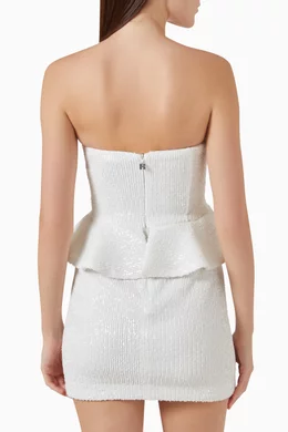 denim halter dress Alice Belt Mini Designed with a buttoned Long Formal Dresses Under price_change_231111_2 Universal Size:XL