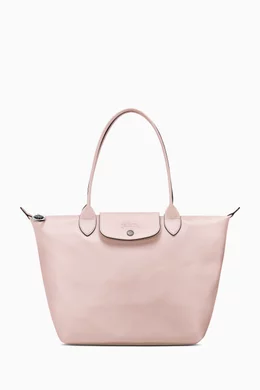 Buy Longchamp Pink Medium Le Pliage Xtra Bag in Leather For Women Online Ounass Qatar