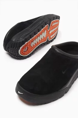 Buy Nike Black ACG Rufus Mules in Suede For Men Online Ounass Qatar