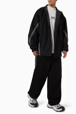 Buy Balenciaga Black x Under Armour® Reversible Track Jacket