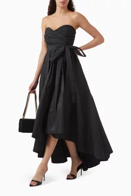 ワンピース Pinko PAPPAGALLO DRESS WITH SWEETHEART NECKLINE Buy PINKO Black Pappagallo Strapless Dress For Women Online