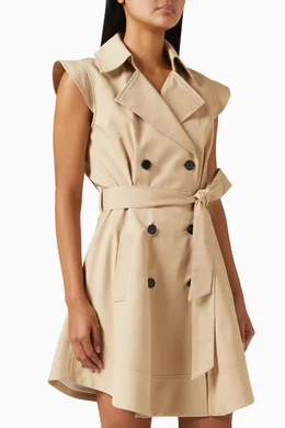knee length dresses for ladies Karl Lagerfeld Red Silk Blend Mini Dress – Moore Vintage Archive