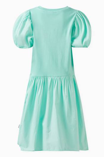 hover state of Cool Mint Dress in Organic Cotton