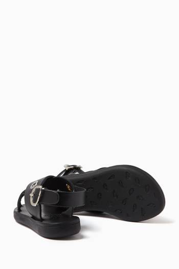 hover state of Little Thais Eyelets Soft Sandals
