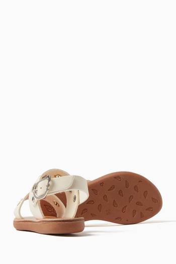 hover state of Little Clio Eyelets Soft Sandals