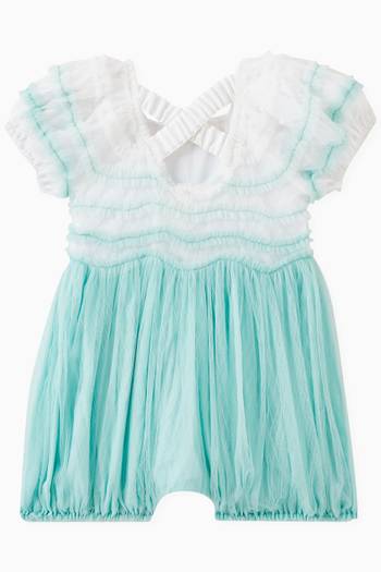 hover state of Misty Wave Romper in Tulle