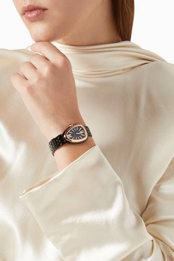 hover state of Serpenti Seduttori Watch in Stainless Steel, 33mm
