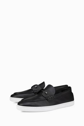 hover state of Chambeliboat Loafers in Calf Leather