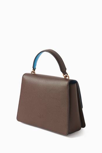 hover state of Mini Love One Top-handle Bag in Leather