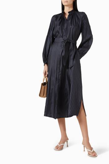 hover state of Sabbia Dress in Silk