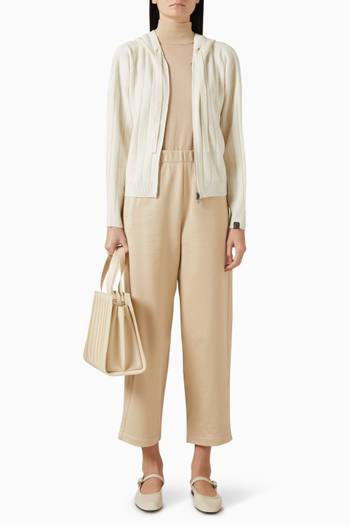 hover state of Rubiera Hooded Cardigan in Cashmere