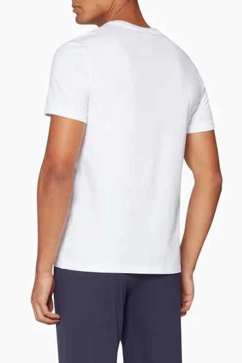 White Crest Logo T-Shirt     