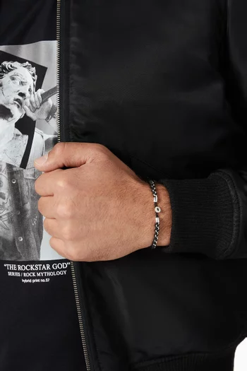 Nexus Chain Bracelet in Sterling Silver   