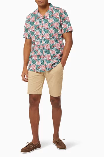 Rom Hawaii Shirt in Cotton Poplin          