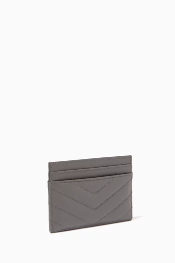 Cassandre Card Case in Matelassé Leather                