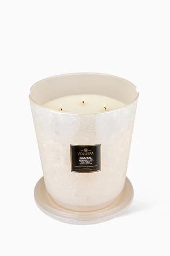 Santal Vanille 5-Wick Hearth Candle, 3500g 